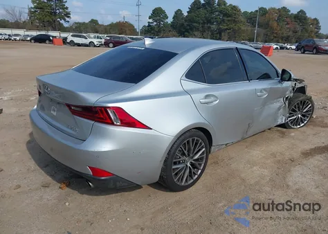 2016 Lexus Is 200T из США, поврежденный, VIN JTHBA1D29G5038426